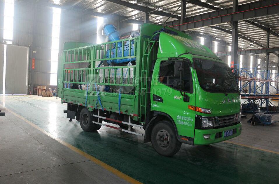 細沙回收機裝車