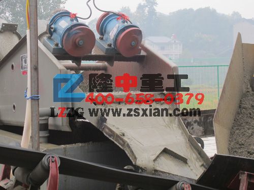 細沙回收機現場圖