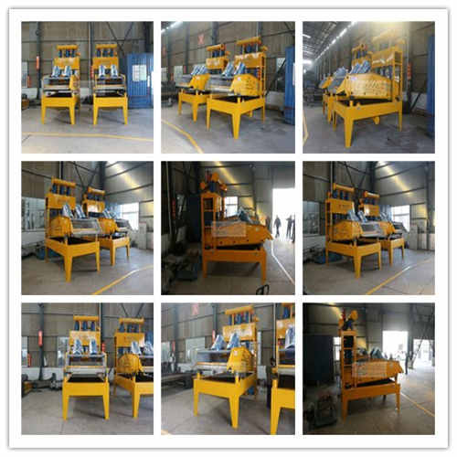 兩臺脫水型細沙回收機